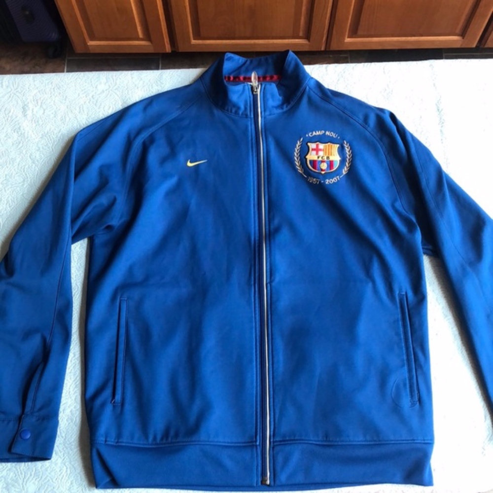 Nike Barcelona Soccer Jacket